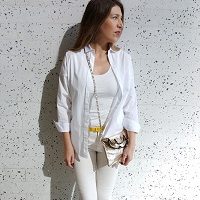 Karinna Bello con tips para usar el color Blanco